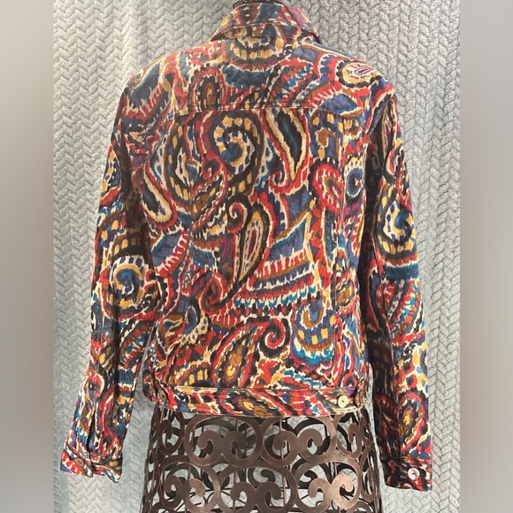 Ruby Rd. Multicolor Paisley Jacket - Picture 2 of 3